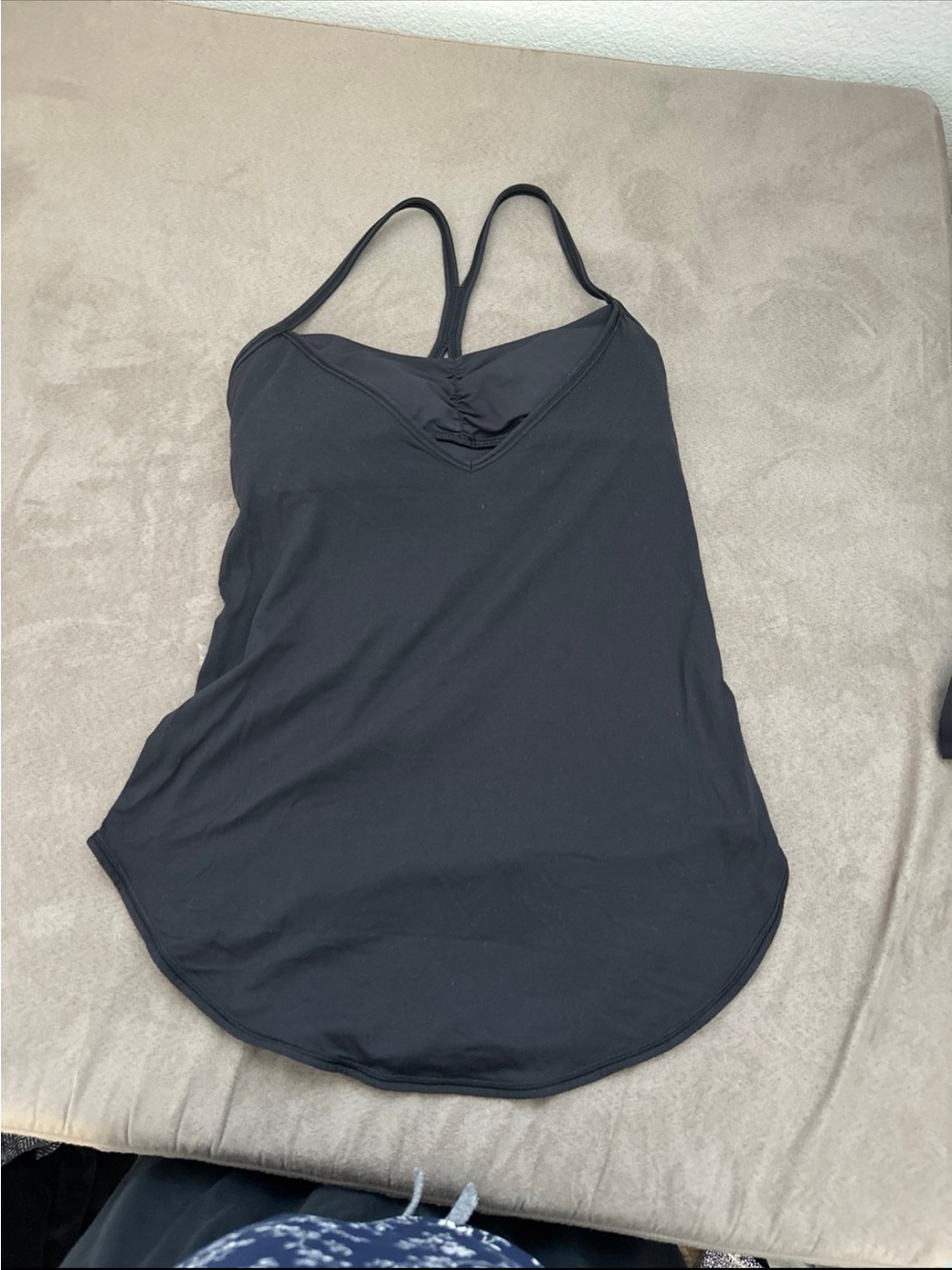 lululemon athletica Black Racerback Camisole Tank